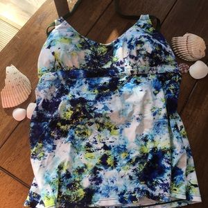 Athleta Tankini halter S